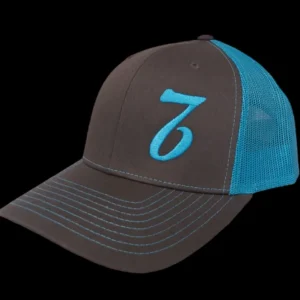 A hat with the number seven on it.