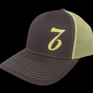 A hat with the number seven on it.