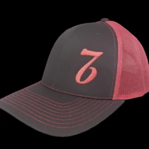 A hat with the number seven on it.