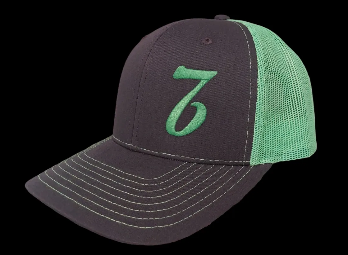 A hat with the letter z on it.